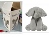 Infant Educational Early Education Toy Peekaboo Elephant Electric Plush Music Soothing Baby Toy