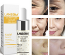 LANBENA 24K Gold Face Serum Six Peptides Natural Skin Removing Hyaluronic Acid, Collagen Anti-Aging Wrinkle Whitening Skin Care