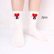 Bad Rabbit Socks Black And White Long Cotton Socks Knitted Socks For Men And Women