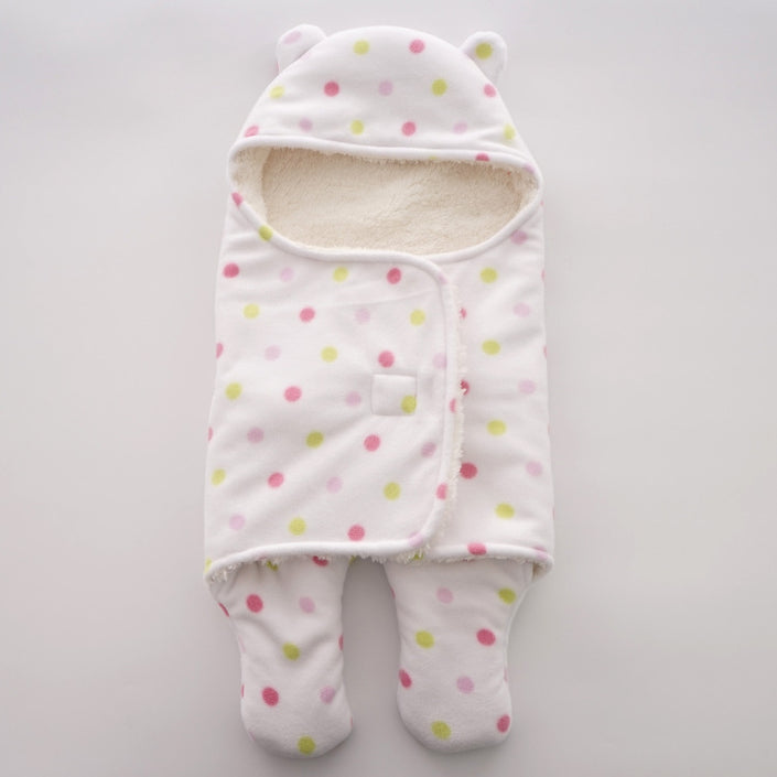 Newborn blanket sleeping bag