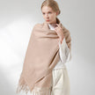 Fashion Personality Solid Wool Scarf Women