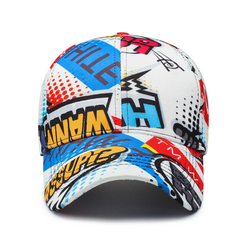 Men's And Women's Fashion Cotton Printed Hat