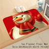 Christmas carpet flannel mat