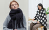 All-match Soft Glutinous Idle Style Thermal Long Scarf