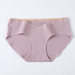 Silk Antibacterial Low Waist Underwear For Pregnant Women