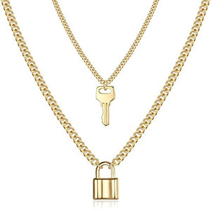 Men's Retro Fashion Stacked Necklace