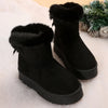 Warm Thick-soled Ankle Boots For Women Simple Daily Leisure Cotton Shoes