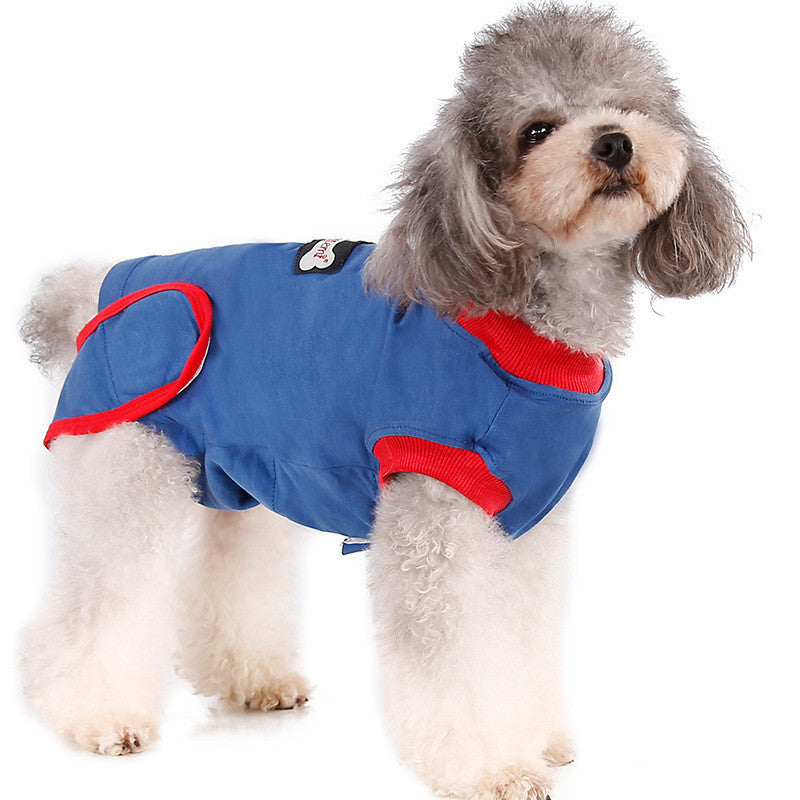 Pet Clothes Postoperative Recovery Anti Licking Pure Cotton Warm Dog Sterilization Clothes