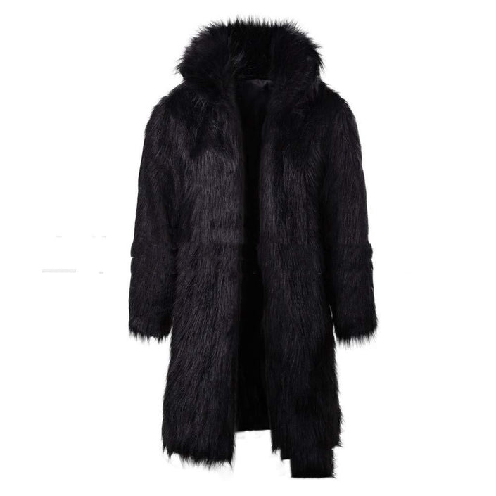 Fur Coat Mid-length Men's Clothing