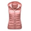 Women's Warm Vest Hooded Vest Cotton-padded Jacket