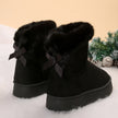 Warm Thick-soled Ankle Boots For Women Simple Daily Leisure Cotton Shoes