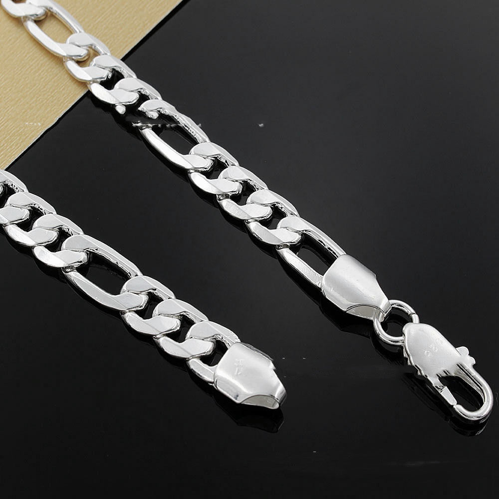 Silver-plated Korean Fashion Jewelry For Men