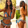 Handmade Crochet Bikini Suit Swimsuit Tassel