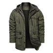 Jacket Men Cotton Casual Parkas Jacket Coat Men Brand Loose Parkas