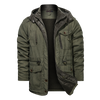 Jacket Men Cotton Casual Parkas Jacket Coat Men Brand Loose Parkas