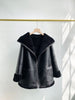 Nordic Leather Overcoat Coat For Women