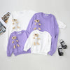 Parent-child Clothing Mother-child Hoodie Western Style Top