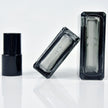 Upscale Portable Bright Black Cover Glass Perfume Bayonet Storage Bottle