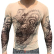 3D Tattoo Guangong Longnv Long Sleeve Sunscreen Clothes