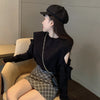 Sweater Knitted Bottoming Shirt For Women