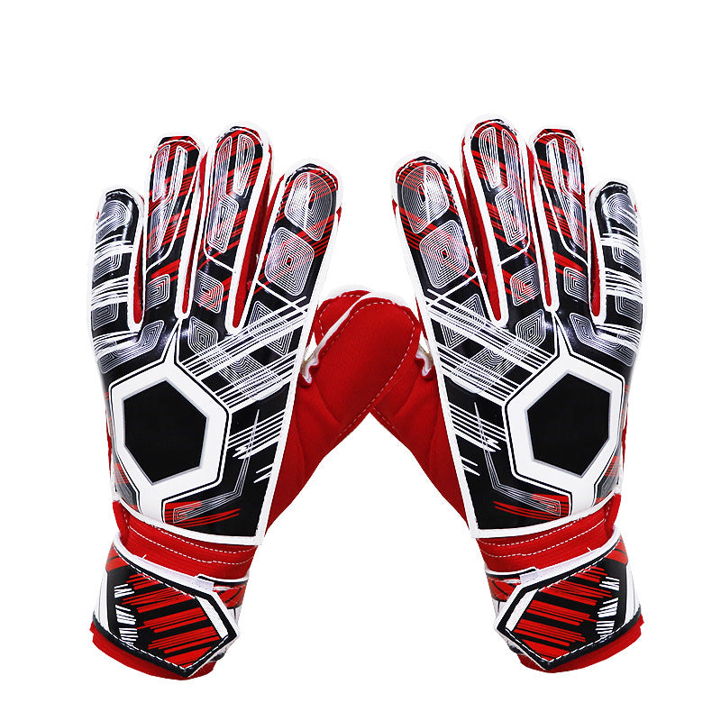 Professional Protective Gloves For Football Goalkeepers Football Latex Slip Gloves Protection Thickened Latex Soccer Goalie Gloves