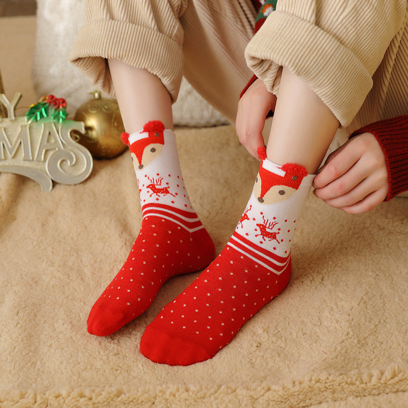 Autumn And Winter Christmas Stockings Children