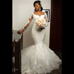 Fashion African Mermaid Wedding Dresses