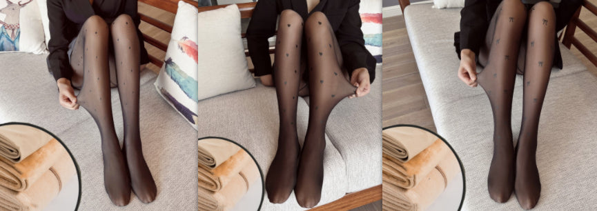 Black Silk Stockings Women's Spring And Autumn Pure Desire Winter Leggings