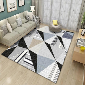 Printed Carpet Floor Mats Living Room Bedroom