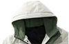 Workwear Jacket Short Hooded White Duck Down Warm Top