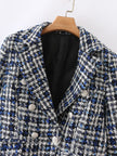 Woolen Classic Style Short Suit Coat