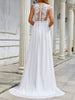 Chiffon Lace Trailing Wedding Large Swing Dress