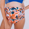 Printed pregnant women split swimsuit