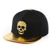 Skull Metal Logo Hiphop Hip-hop Cap