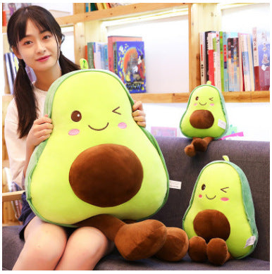 Avocado plush toy