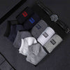 Breathable 5 Pairs Men Socks Set Cotton Mid-Tube Sweat-Absorbent Casual Trendy Socks