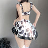 Underwear Female Pure Desire Cow Maid Uniform Temptation Bed Passion Cute Suit