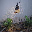 Creative Wrought Iron Kettle Solar Garden Light