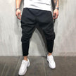 Solid color jogging pants sweatpants