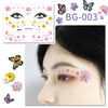 Butterfly Wing Tattoo Stickers And Accessories