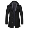 Padded cotton coat and wool coat