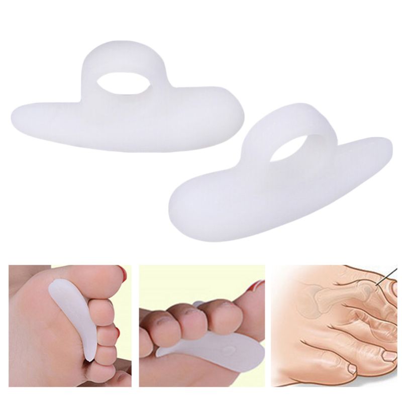 Single Hole Toe Corrector Toe Valgus Deformity Correction Pad Medical Hammer Shape