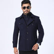 New thick woolen coat men