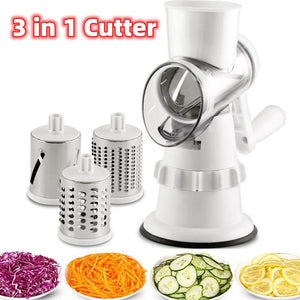 Alpscommerce 3 In 1 Vegetable Slicer Manual Kitchen Accessories