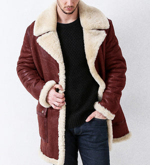 New Thickened Fur One-piece Men's Coat