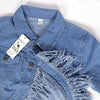 Denim Skirt Suit Fashion Stretch Cottonnv