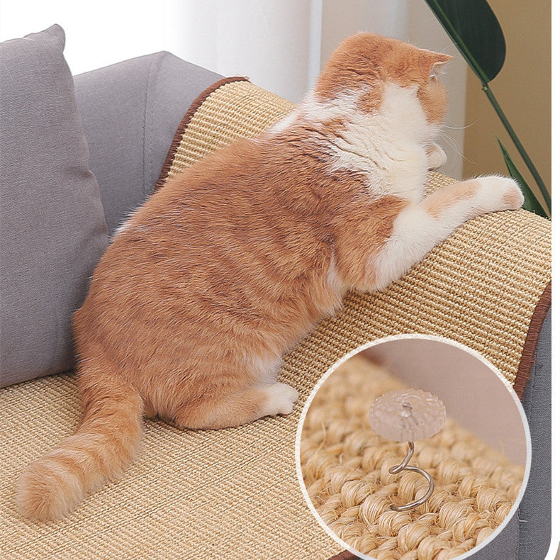 Sisal Mat Cat Scratch Board Wear Resistant No Dandruff