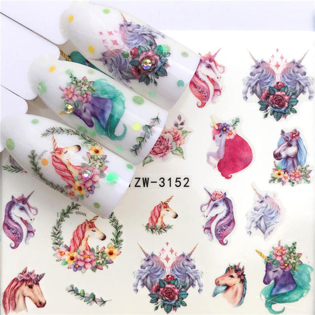 Nail Flower Sticker