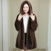 Ladies Winter Mink Coat Fur Coat