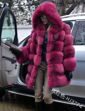 Women Luxury Winter Warm Fluffy Faux Fur Short Coat Jacket